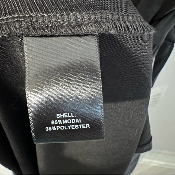 Luxely at Nordstrom Women’s River Black Cap Sleeve Draped Top Dress Sz XL NWT - Picture 11 of 12